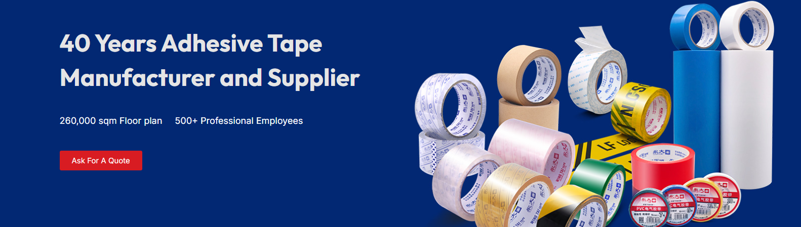 Wingtai Tape wrapping tape supplier