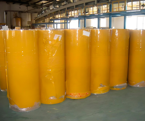 bopp adhesive tape jumbo roll brown color factory