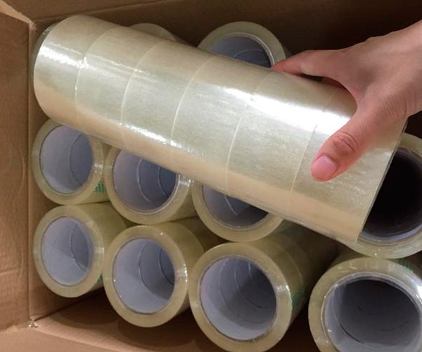 self adhesive tape gum tape jumbo roll clear china