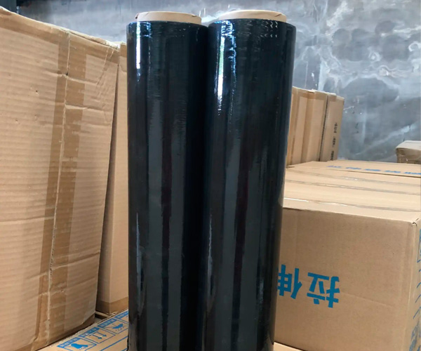 black stretch film wrap
