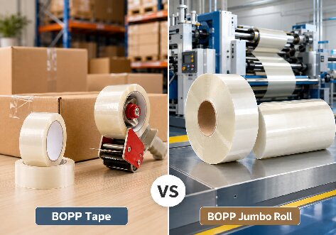 BOPP Tape vs BOPP Jumbo Roll: Which Format Fits Your Packaging Operation?